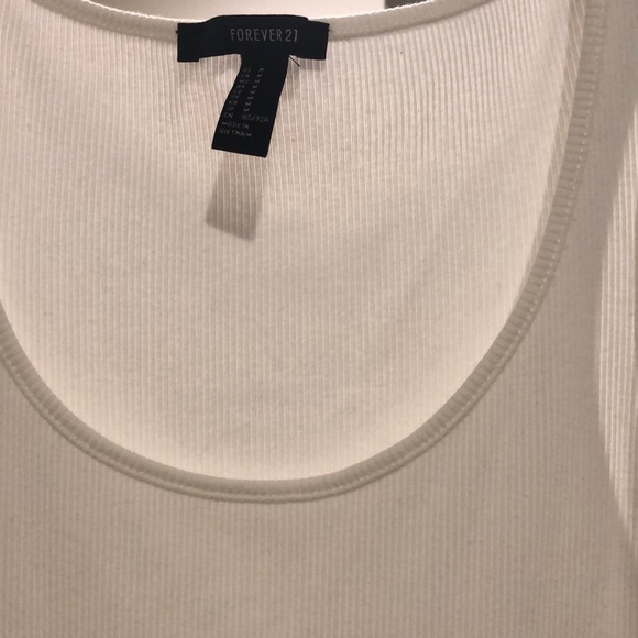 White ribbed dress - Picture 2 of 3